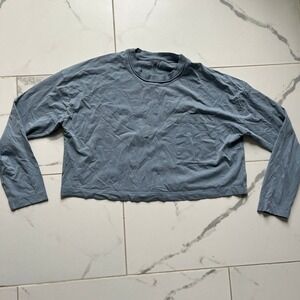 Lululemon Check the Box Long Sleeve Chambry color sz 6